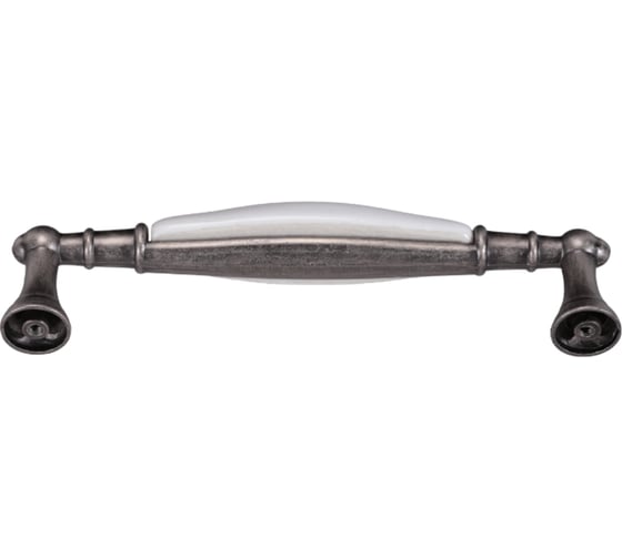 Ручка-скоба Brante RS.1426.128.F20 керамика-чёрный никель 606544