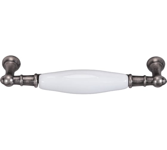 Ручка-скоба Brante RS.1426.128.F20 керамика-чёрный никель 606544