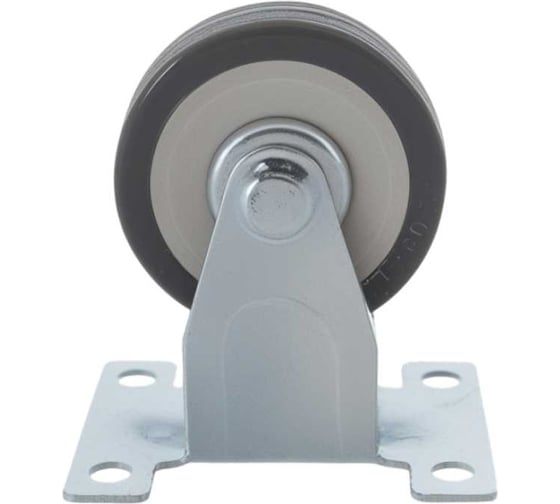 Неповоротное колесо Brante 50 мм серая резина 33050F FMT50 104400