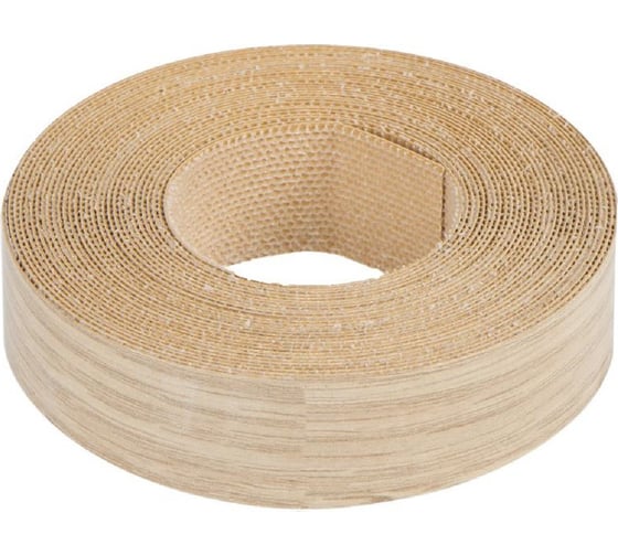 Кромка меламиновая Локри с клеем 19 мм дуб молочный 5 м D3232//5 1