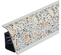 Плинтус для столешницы Thermoplast АР850 850-1218 Ракушки 37х24х4200 (ф-ра 1240/077) (12) 850V.1218F4200.00.00