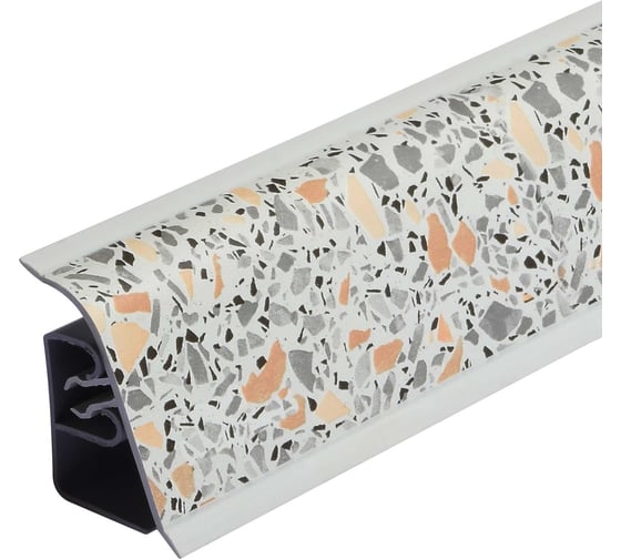 Плинтус для столешницы Thermoplast АР850 850-1218 Ракушки 37х24х4200 (ф-ра 1240/077) (12) 850V.1218F4200.00.00