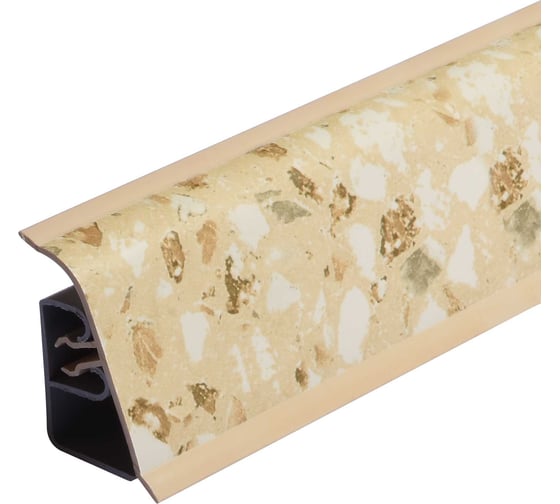 Плинтус для столешницы Thermoplast АР850 850-1216 Камешки 37х24х4200 (ф-ра Th.1237/078) (12) 850V.1216F4200.00.00