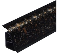 Плинтус для столешницы Thermoplast АР850 850-1277 Черная бронза 37х24х4200 (ф-ра 1910/076) (12) 850V.1277F4200.00.00