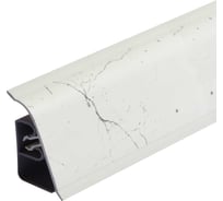 Плинтус для столешницы Thermoplast АР850 850-1255 Мрамор Марквина белый 37х24х4200 (ф-ра1110/011) (12) 850V.1255F4200.00.00