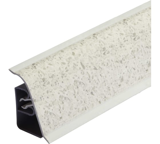 Плинтус для столешницы Thermoplast АР850 850-1327 Эдельвейс 37х24х4200 (ф-ра1110/011) (12) 850V.1327F4200.00.00