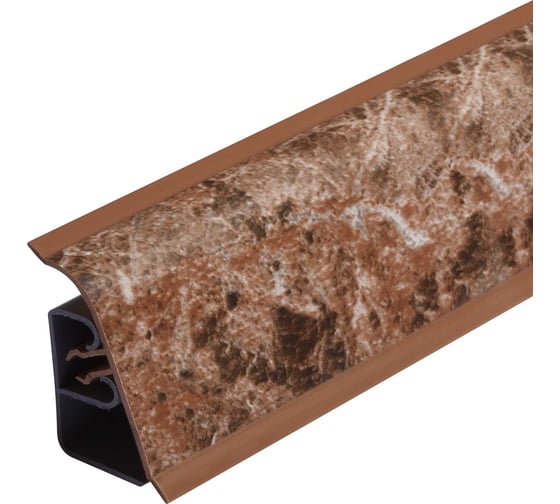 Плинтус для столешницы Thermoplast АР850 850-1317 Шоколадный опал 37х24х4200 (ф-ра 500/084) (12) 850V.1317F4200.00.00