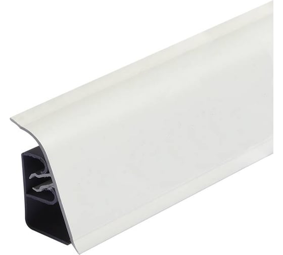 Плинтус для столешницы Thermoplast АР850 850-323 Белый матовый 37х24х4200 (ф-ра 1110/011) (12) 850V.0323F4200.00.00
