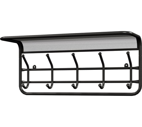 Вешалка ЗМИ с полкой Гранада 21 GRANADA 21 hanger with shelf графит ВСПГ21 Гр ВСПГ21 ГР