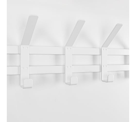 Вешалка ЗМИ с полкой 2-х ярусная Торонто 32, hanger with shelf белый ВСПТ32 Б