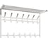 Вешалка ЗМИ с полкой 2-х ярусная Торонто 32, hanger with shelf белый ВСПТ32 Б 1