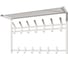 Вешалка ЗМИ с полкой 2-х ярусная Торонто 32, hanger with shelf белый ВСПТ32 Б 2