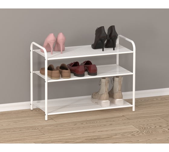 Подставка для обуви ЗМИ Верона 23 VERONA 23 shoe rack белый ПДОВ23 Б