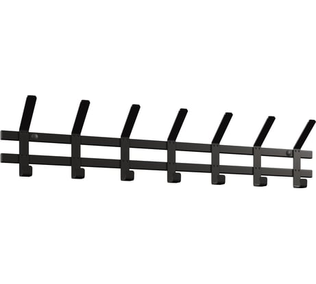 Вешалка настенная ЗМИ ТОРОНТО 7 черный ВНТ7 Ч