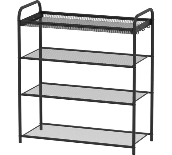 Подставка для обуви ЗМИ Верона 24 VERONA 24 shoe rack черный ПДОВ24 Ч