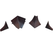 Комплект фурнитуры Cezar BL33-082 (709) DIY к 098/100/123/144 (2 заглушки, 1 внутренний угол, 1 внешний угол) BL33.082.SET (1F)