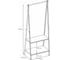 Вешалка гардеробная ЗМИ Алабама 22 ALABAMA 22 clothes rack белый ВГА22 Б 4