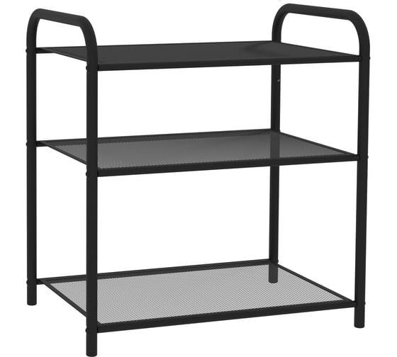 Подставка для обуви ЗМИ Верона 13 VERONA 13 shoe rack черный ПДОВ13 Ч 1
