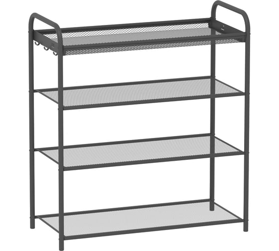 Подставка для обуви ЗМИ Верона 24 VERONA 24 shoe rack графит ПДОВ24 Гр
