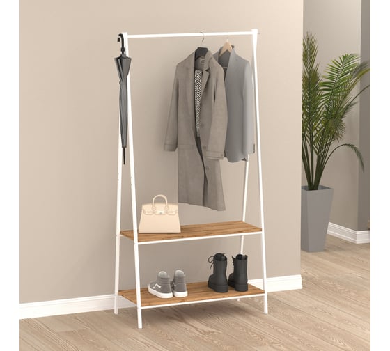 Вешалка гардеробная ЗМИ Алабама 32 ALABAMA 32 clothes rack белый ВГА32 Б