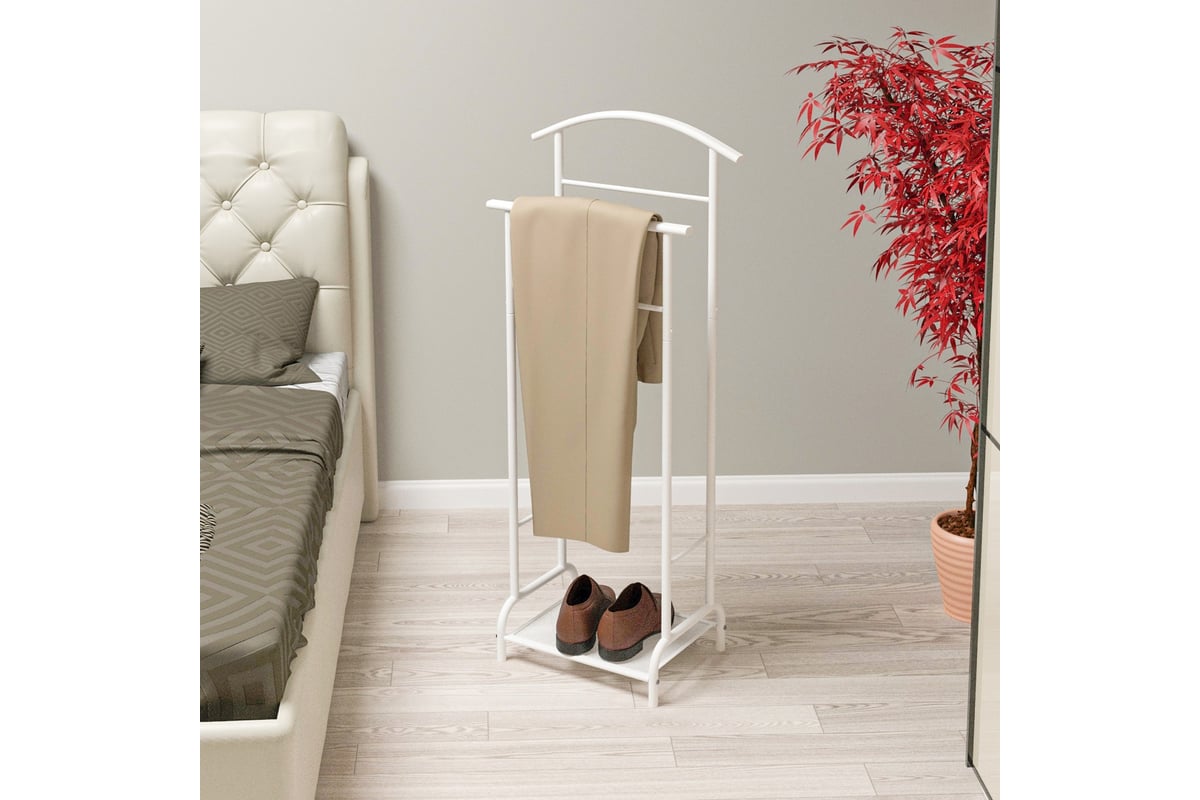 Вешалка костюмная ЗМИ Римини 2 RIMINI 2 costume hanger белый ВКР2 Б