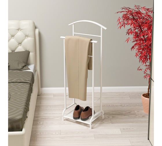 Вешалка костюмная ЗМИ Римини 2 RIMINI 2 costume hanger белый ВКР2 Б