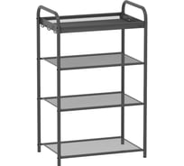 Подставка для обуви ЗМИ Верона 14 VERONA 14 shoe rack графит ПДОВ14 ГР