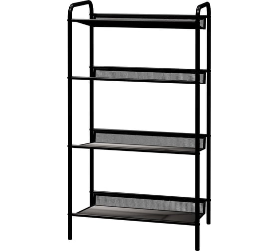Подставка для обуви ЗМИ Женева 14 GENEVA shoe rack 14 черный ПДОЖ14 Ч