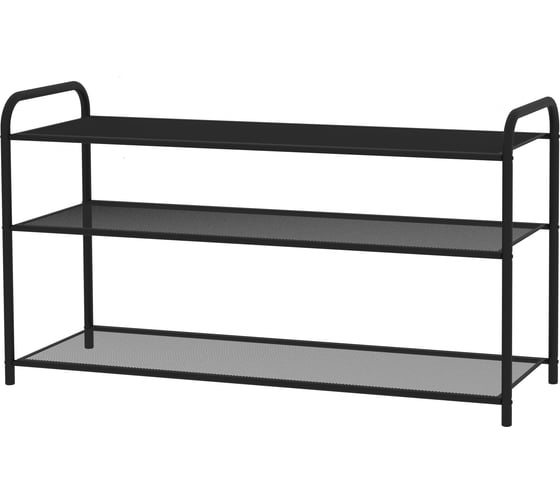 Подставка для обуви ЗМИ Верона 33 VERONA 33 shoe rack черный ПДОВ33 Ч