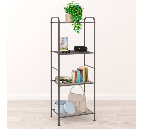 Стеллаж ЗМИ Валенсия 14 VALENCIA 14 Shelf rack цвет графит СТВ14ГР