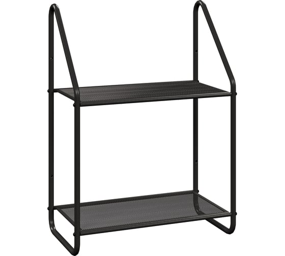 Этажерка настенная ЗМИ Барселона 12 BARCELONA 12 wall storage rack графит ЭНБ12 ГР ЭНБ12ГР