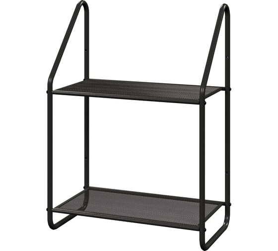 Этажерка настенная ЗМИ Барселона 12 BARCELONA 12 wall storage rack графит ЭНБ12 ГР ЭНБ12ГР