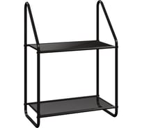 Этажерка настенная ЗМИ Барселона 12 BARCELONA 12 wall storage rack черный ЭНБ12 Ч ЭНБ12Ч