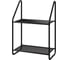 Этажерка настенная ЗМИ Барселона 12 BARCELONA 12 wall storage rack черный ЭНБ12 Ч ЭНБ12Ч 2