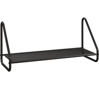 Полка настенная ЗМИ БАРСЕЛОНА 21 BARCELONA 21 wall shelf графит ПНБ21 ГР