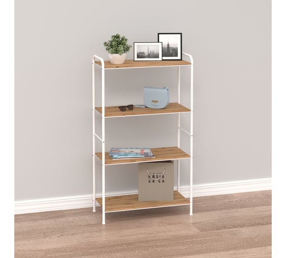 Стеллаж ЗМИ Валенсия 24 W VALENCIA 24 W Shelf rack белый СТВ24Д Б