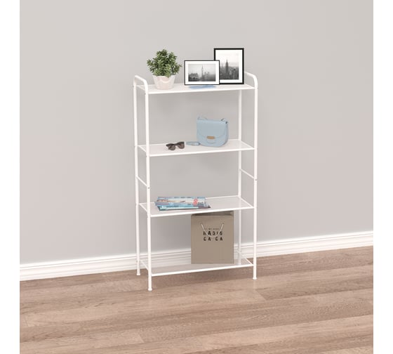 Стеллаж ЗМИ Валенсия 24 VALENCIA 24 Shelf rack белый СТВ24 Б