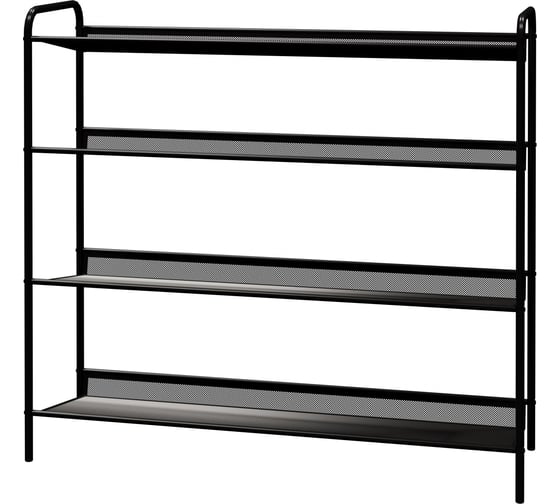 Подставка для обуви ЗМИ Женева 34 GENEVA shoe rack 34 черный ПДОЖ34 Ч