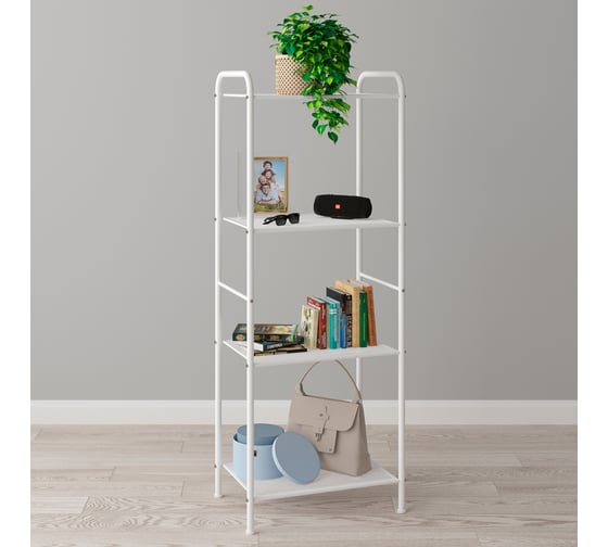 Стеллаж ЗМИ Валенсия 14 VALENCIA 14 Shelf rack цвет белый СТВ14Б