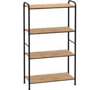 Стеллаж ЗМИ Валенсия 24 W VALENCIA 24 W Shelf rack черный СТВ24Д Ч