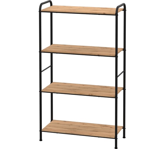 Стеллаж ЗМИ Валенсия 24 W VALENCIA 24 W Shelf rack черный СТВ24Д Ч