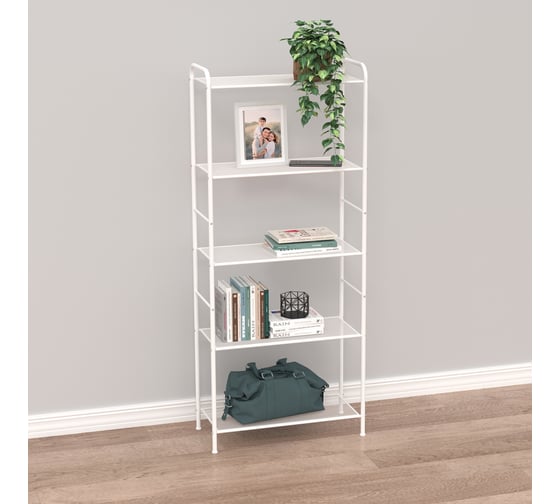 Стеллаж ЗМИ Валенсия 25 VALENCIA 25 Shelf rack белый СТВ25 Б