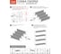 Стеллаж ЗМИ Валенсия 34 VALENCIA 34 Shelf rack графит СТВ34 ГР 5