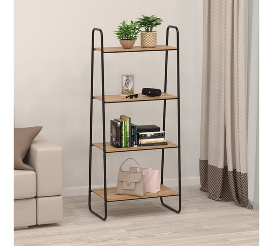 Стеллаж ЗМИ Скандинавия 24 SCANDINAVIA 24 Shelf rack черный СТСП24 Ч