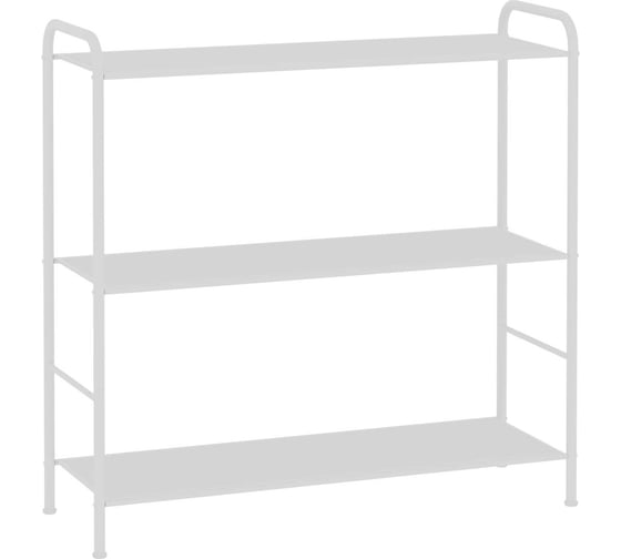 Стеллаж ЗМИ Валенсия 33 VALENCIA 33 Shelf rack белый СТВ33 Б