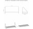 Полка настенная ЗМИ БАРСЕЛОНА 21 BARCELONA 21 wall shelf черный ПНБ21 Ч 4