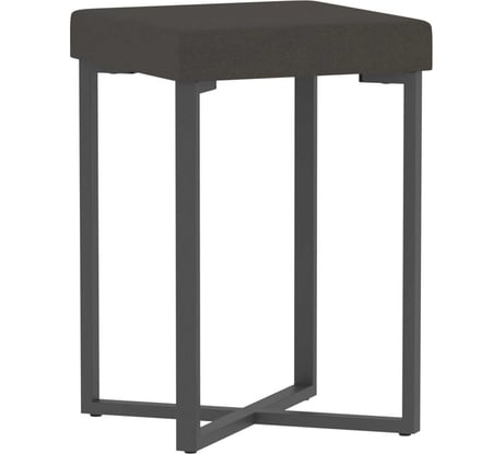 Табурет ЗМИ Торонто TORONTO stool, графит, цвет сиденья темно-серый v.000 ТТ1 ГРС