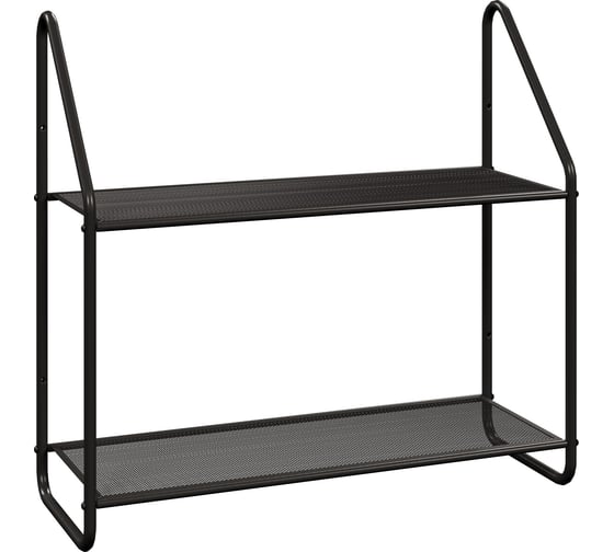 Этажерка настенная ЗМИ БАРСЕЛОНА 22 BARCELONA 22 wall storage rack графит ЭНБ22 ГР ЭНБ22ГР 1