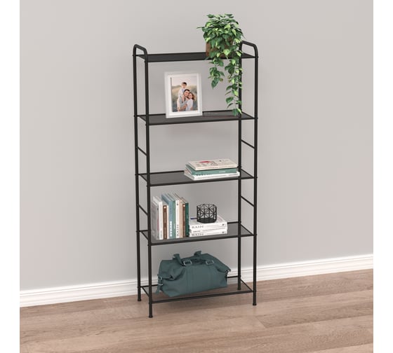 Стеллаж ЗМИ Валенсия 25 VALENCIA 25 Shelf rack черный СТВ25 Ч
