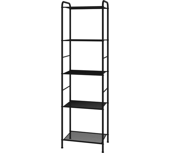 Стеллаж ЗМИ Валенсия 15 VALENCIA 15 Shelf rack черный СТВ15 Ч